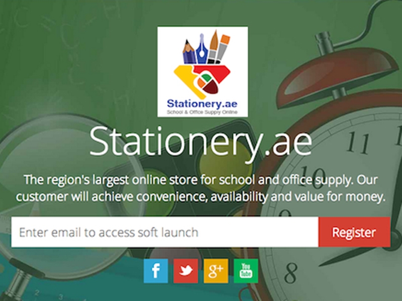 موقع Stationery.ae للقرطاسية واللوازم المكتبية ينضمّ إلى سوق الإنترنت